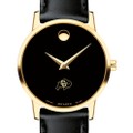 Colorado Women's Movado Gold Museum Classic Leather - Image 1