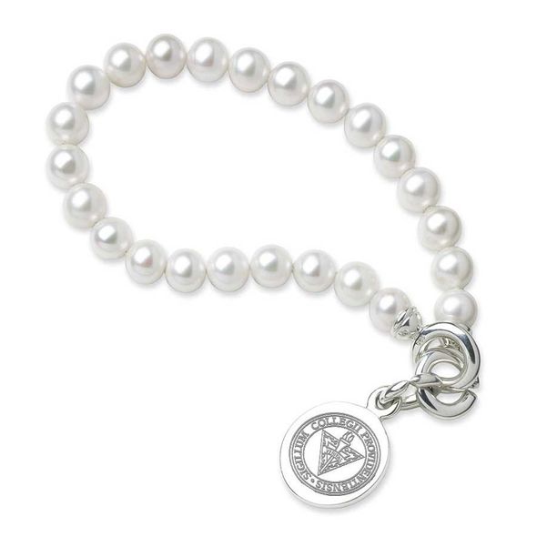 Providence Pearl Bracelet with Sterling Silver Charm - Image 1