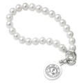Miami University Pearl Bracelet with Sterling Silver Charm - Image 1