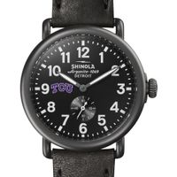 TCU Shinola Watch, The Runwell 41mm Black Dial