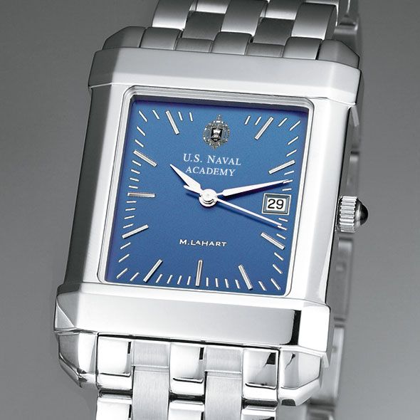 USNA Men's Blue Quad Watch with Bracelet