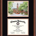 Clemson Diploma Frame - Campus Print - Image 2