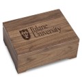 Tulane University Solid Walnut Desk Box - Image 1