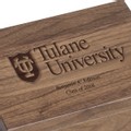 Tulane University Solid Walnut Desk Box - Image 2