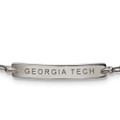 Georgia Tech Monica Rich Kosann Petite Poesy Bracelet in Silver - Image 2
