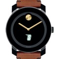 Siena College Men's Movado BOLD with Brown Leather Strap - Image 1