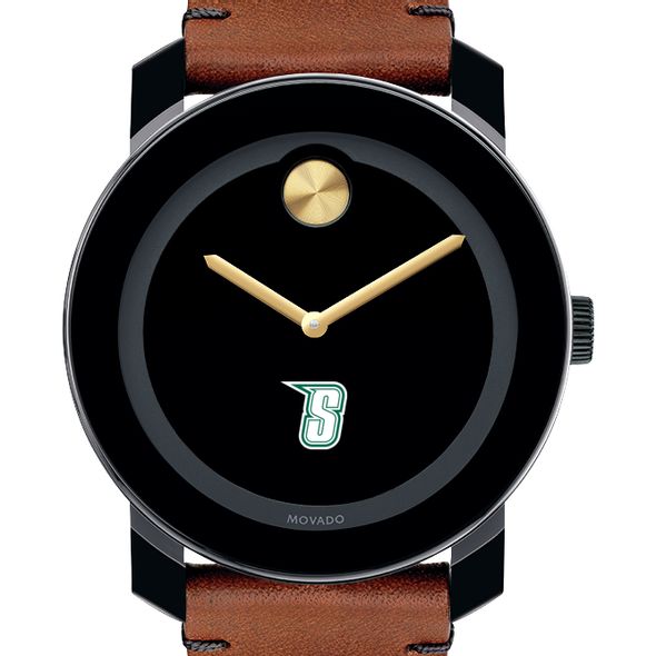 Siena College Men's Movado BOLD with Brown Leather Strap - Image 1