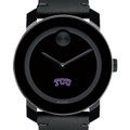 TCU Men's Movado BOLD with Leather Strap - Image 1