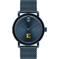 East Tennessee State Men's Movado Bold Blue with Mesh Bracelet - Image 2
