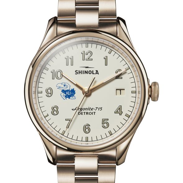 Kansas Shinola Watch, The Vinton 38mm Ivory Dial - Image 1
