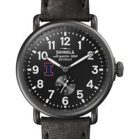 Illinois Shinola Watch, The Runwell 41mm Black Dial