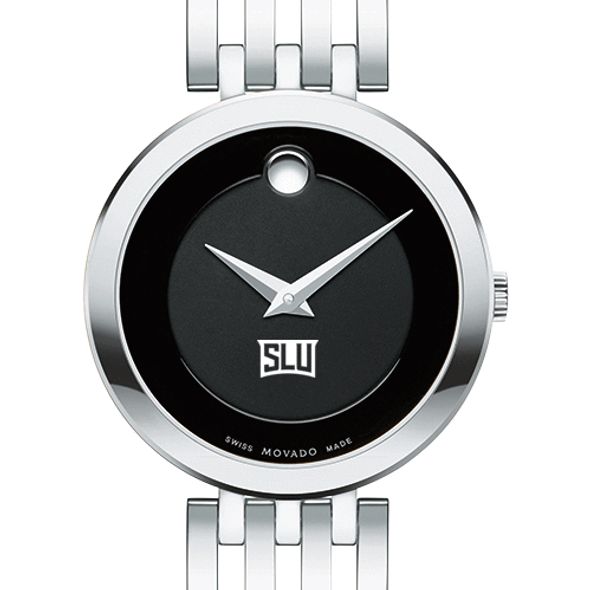 Saint Louis University Women's Movado Esparanza Stainless Steel Museum with Bracelet