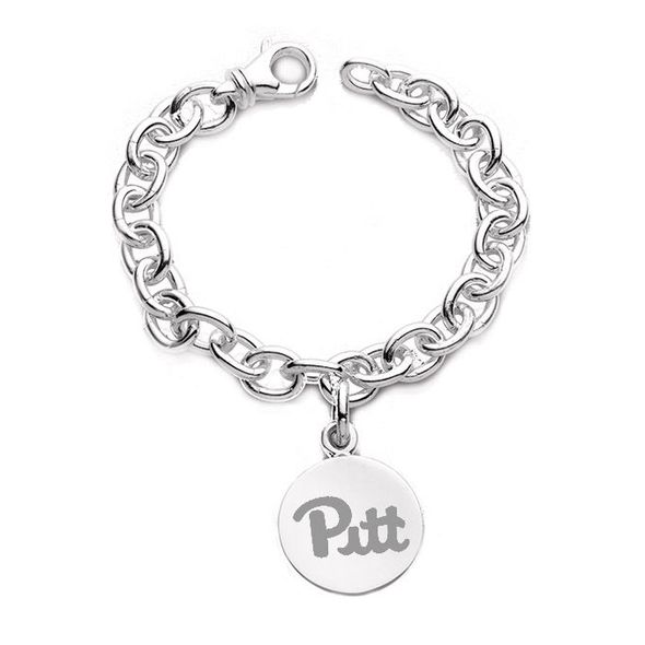 Pittsburgh Sterling Silver Charm Bracelet - Image 1