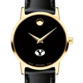 BYU Women's Movado Gold Museum Classic Leather - Image 1