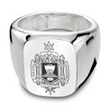 US Naval Academy Sterling Silver Rectangular Cushion Ring - Image 1