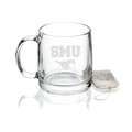 Southern Methodist University 13 oz Glass Coffee Mug - Image 1