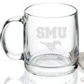 Southern Methodist University 13 oz Glass Coffee Mug - Image 2