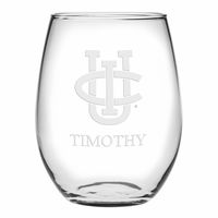 UC Irvine Stemless Wine Glasses Made in the USA - Set of 2