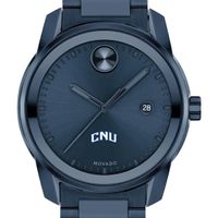 Christopher Newport University Men's Movado BOLD Blue Ion with Date Window
