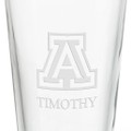 University of Arizona 16 oz Pint Glass- Set of 4 - Image 3