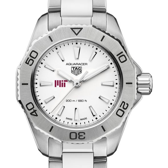 MIT Women's TAG Heuer Steel Aquaracer with Silver Dial - Image 1