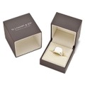 Miami University Sterling Silver Square Cushion Ring - Image 8