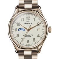 CNU Shinola Watch, The Vinton 38mm Ivory Dial