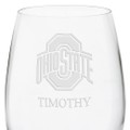 Ohio State Red Wine Glasses - Set of 4 - Image 3