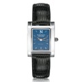 Northwestern Women's Blue Quad Watch with Leather Strap - Image 2