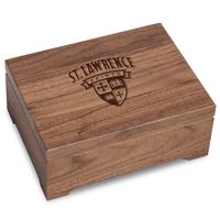 St. Lawrence Solid Walnut Desk Box
