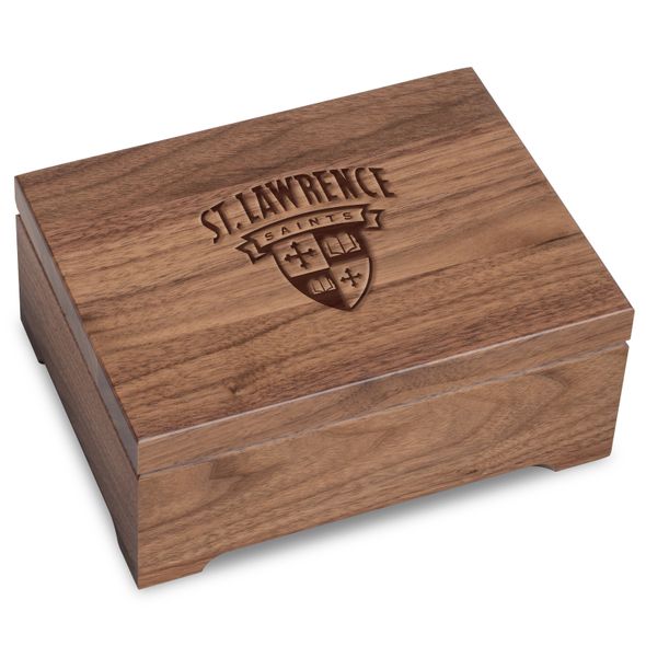 St. Lawrence Solid Walnut Desk Box - Image 1