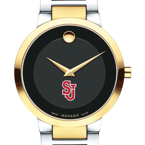 St. John's University Men's Movado Two-Tone Modern Classic Museum with Bracelet