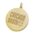 Chicago Booth 14K Gold Charm - Image 1