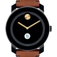 University of Delaware Men's Movado BOLD with Brown Leather Strap