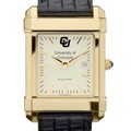 Colorado Men's Gold Quad with Leather Strap - Image 1