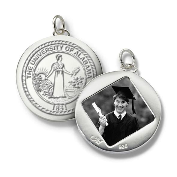 Alabama Monica Rich Kosann Round Charm in Silver