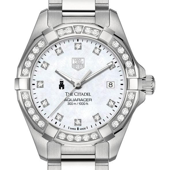 Citadel W's TAG Heuer Steel Aquaracer with MOP Dia Dial & Bezel