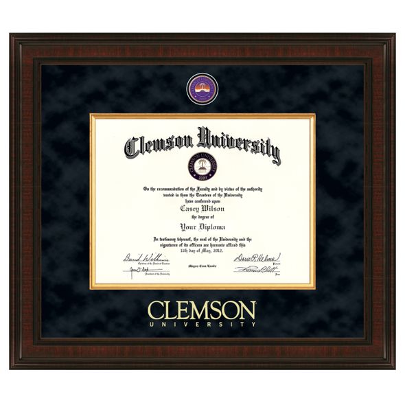 Clemson Excelsior Diploma Frame - Image 1