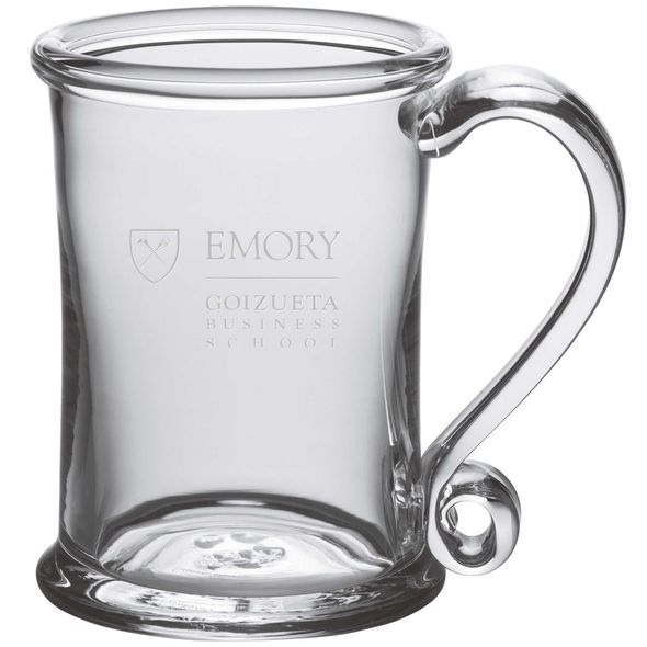 Emory Goizueta Glass Tankard by Simon Pearce - Image 1