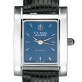 USNA Women's Blue Quad Watch with Leather Strap - Image 1
