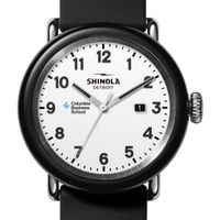 Columbia Business School Shinola Watch, The Detrola 43mm White Dial at M.LaHart & Co.