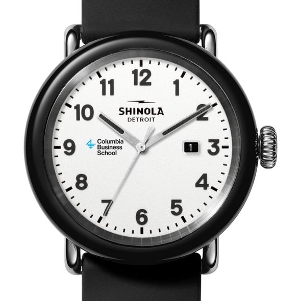 Columbia Business School Shinola Watch, The Detrola 43mm White Dial at M.LaHart & Co. - Image 1