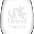 Drexel Stemless Wine Glasses Made in the USA - Set of 4 - Image 3