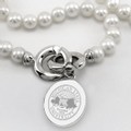 Michigan State Pearl Necklace with Sterling Silver Charm - Image 2