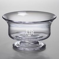 Texas A&M Medium Glass Revere Bowl by Simon Pearce