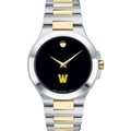 Williams Men's Movado Collection Two-Tone Watch with Black Dial - Image 2