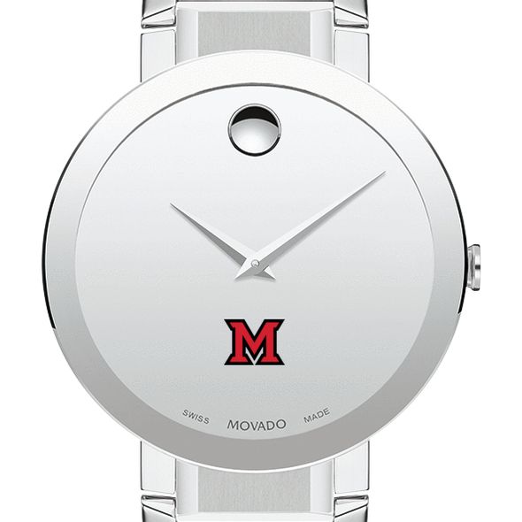 Miami University Men's Movado Sapphire Museum with Bracelet