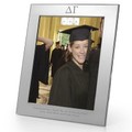 Delta Gamma Polished Pewter 8x10 Picture Frame - Image 1