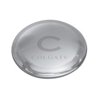 Colgate Glass Dome Paperweight by Simon Pearce