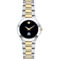 Old Dominion Women's Movado Collection Two-Tone Watch with Black Dial - Image 2